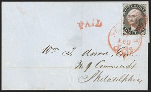 Sale 1209, Lot 1074, Postmasters' Provisionals