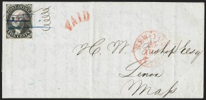 Sale 1209, Lot 1077, Postmasters' Provisionals