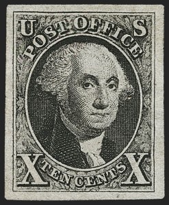 Sale 1209, Lot 1090, 1847 Issue and 1875 Reproduction (Scott 1-4)