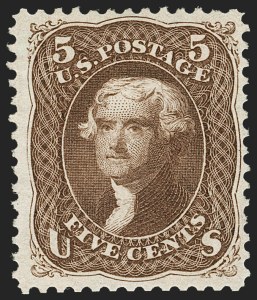 Sale 1209, Lot 1129, 1875 Re-Issue of 1861-66 Issue (Scott 102-111)