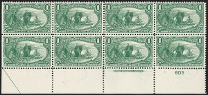 Sale 1209, Lot 1210, 1898 Trans-Mississippi Issue (Scott 285-293)