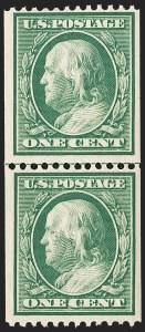Sale 1209, Lot 1240, 1908-13 Washington-Franklin Issues (Scott 331-396)