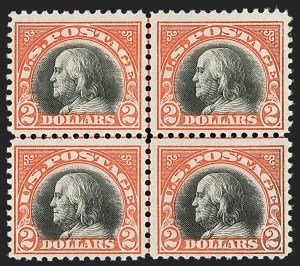 Sale 1209, Lot 1287, 1912-20 Washington-Franklin Issues (Scott 405-550)