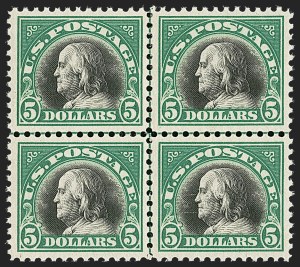 Sale 1209, Lot 1288, 1912-20 Washington-Franklin Issues (Scott 405-550)