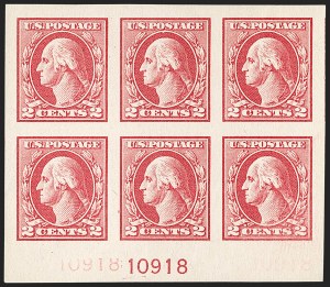 Sale 1209, Lot 1290, 1912-20 Washington-Franklin Issues (Scott 405-550)