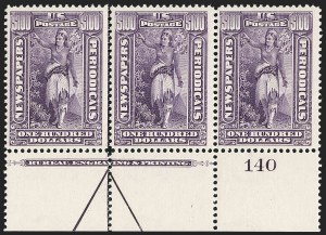 Sale 1209, Lot 1389, Newspapers and Periodicals thru Parcel Post