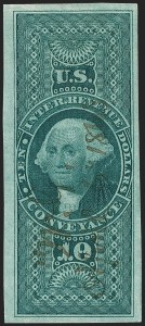 Sale 1209, Lot 1503, Revenues: First Issue Imperforate, cont. (R77a-R102a)
