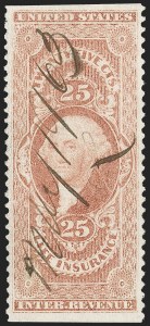 Sale 1209, Lot 1553, Revenues: First Issue Part Perforated