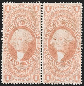 Sale 1209, Lot 1568, Revenues: First Issue Perforated