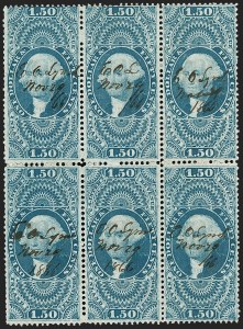 Sale 1209, Lot 1569, Revenues: First Issue Perforated