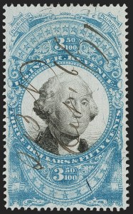 Sale 1209, Lot 1584, Revenues: Second Issue