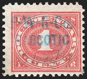 Sale 1209, Lot 1648, Revenues: Silver Tax thru Narcotics