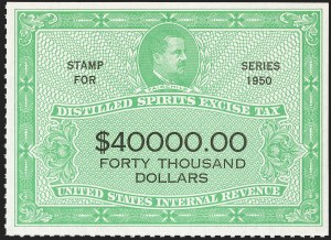 Sale 1209, Lot 1657, Revenues: Distilled Spirits, Rectification