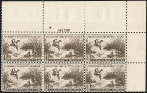 Sale 1209, Lot 1663, Revenues: Hunting Permits