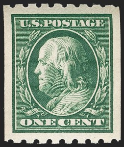 Sale 1212, Lot 103, 1910-13 Washington-Franklin Issues