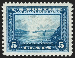 Sale 1212, Lot 111, 1913-15 Panama-Pacific Issue (Scott 397-404)