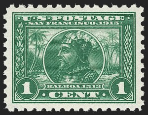 Sale 1212, Lot 116, 1913-15 Panama-Pacific Issue (Scott 397-404)