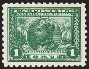 Sale 1212, Lot 118, 1913-15 Panama-Pacific Issue (Scott 397-404)