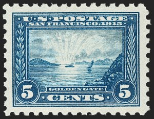 Sale Number 1212, Lot Number 122, 1913-15 Panama-Pacific Issue (Scott 397-404)