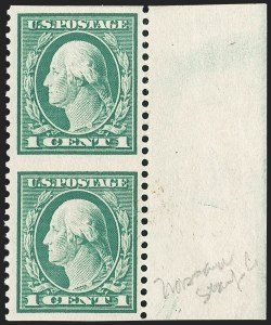 Sale 1212, Lot 156, 1917-19 Washington-Franklin Issues