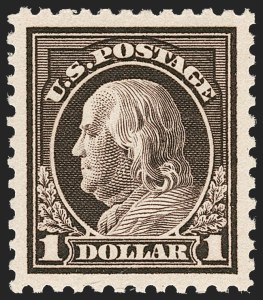 Sale 1212, Lot 175, 1917-19 Washington-Franklin Issues