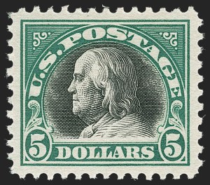 Sale 1212, Lot 176, 1917-19 Washington-Franklin Issues
