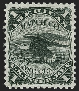 Sale 1212, Lot 407, Private Die Match Stamps: A thru G