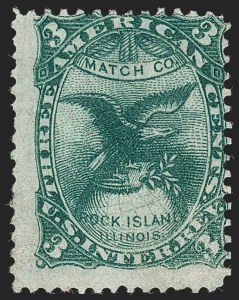 Sale 1212, Lot 408, Private Die Match Stamps: A thru G
