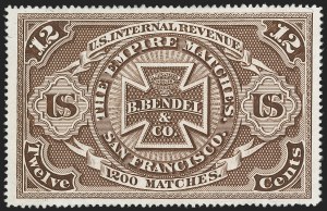 Sale 1212, Lot 409, Private Die Match Stamps: A thru G