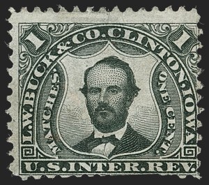 Sale 1212, Lot 416, Private Die Match Stamps: A thru G