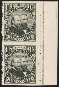 Sale 1212, Lot 419, Private Die Match Stamps: A thru G