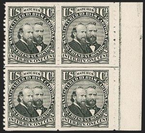 Sale 1212, Lot 420, Private Die Match Stamps: A thru G