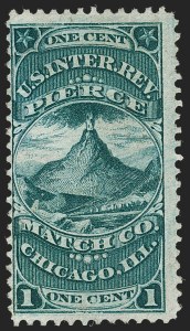 Sale 1212, Lot 445, Private Die Match Stamps: H thru Z