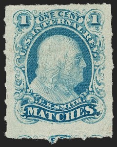 Sale 1212, Lot 450, Private Die Match Stamps: H thru Z