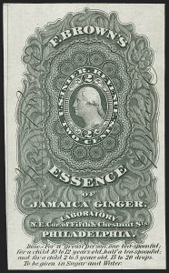 Sale 1212, Lot 466, Private Die Medicine Stamps: A thru C