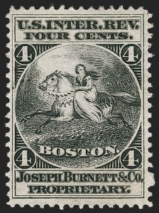 Sale 1212, Lot 469, Private Die Medicine Stamps: A thru C