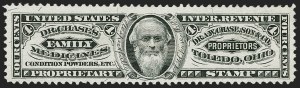 Sale 1212, Lot 476, Private Die Medicine Stamps: A thru C