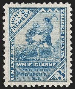 Sale 1212, Lot 477, Private Die Medicine Stamps: A thru C