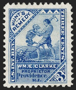 Sale 1212, Lot 478, Private Die Medicine Stamps: A thru C
