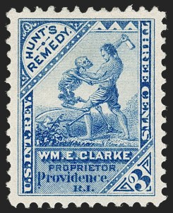 Sale 1212, Lot 479, Private Die Medicine Stamps: A thru C