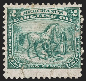 Sale 1212, Lot 532, Private Die Medicine Stamps: M thru R