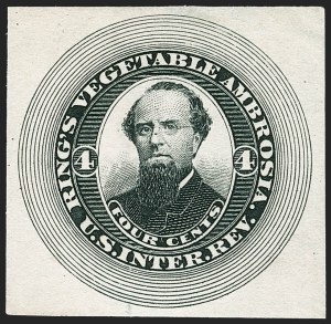 Sale 1212, Lot 541, Private Die Medicine Stamps: M thru R