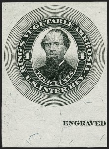 Sale 1212, Lot 542, Private Die Medicine Stamps: M thru R