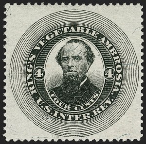 Sale 1212, Lot 543, Private Die Medicine Stamps: M thru R