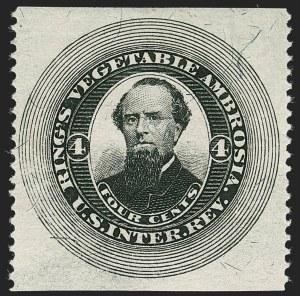 Sale 1212, Lot 544, Private Die Medicine Stamps: M thru R