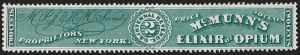 Sale 1212, Lot 546, Private Die Medicine Stamps: S thru Z