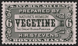 Sale 1212, Lot 555, Private Die Medicine Stamps: S thru Z