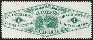 Sale 1212, Lot 558, Private Die Medicine Stamps: S thru Z