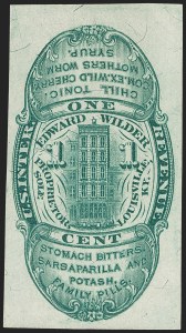 Sale 1212, Lot 563, Private Die Medicine Stamps: S thru Z