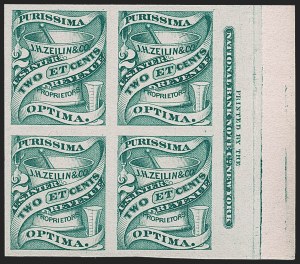 Sale 1212, Lot 567, Private Die Medicine Stamps: S thru Z